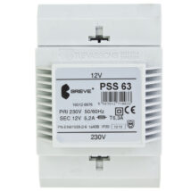 Transformator 1-fazowy modułowy bezpieczeństwa PSS 63 230/ 12V 5,2A, na szynę DIN, IP30, Ta 40, 16012-9976
