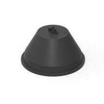 Uchwyt betonowy w tworzywie okrągły PCV 30.1 PL /93000111/