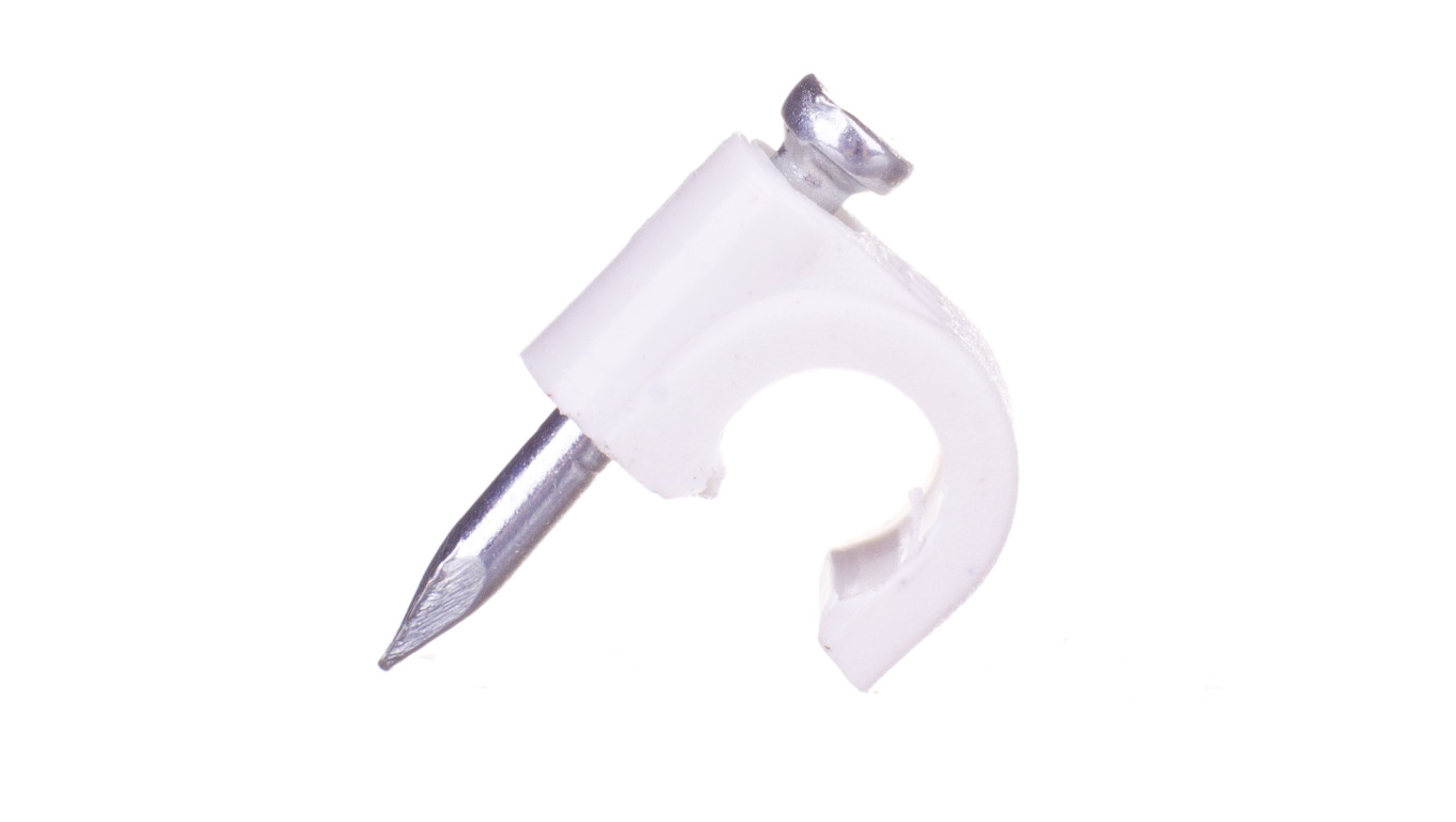 Uchwyt kablowy okrągły fi 6mm FLOP 6 27.06 /100szt./