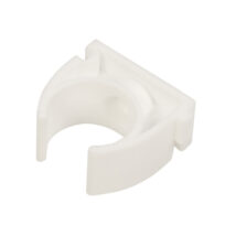 Uchwyt otwarty do rur gładkich U 22 biały 68038 /100szt./