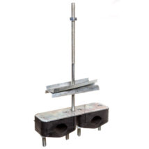 Uchwyt podwójny na słup ŻN z odsadzeniem 25-46 mm U102 02912044