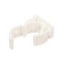 Uchwyt zamknięty do rur 16mm biały UZE-16 /100szt./
