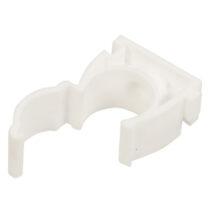 Uchwyt zamknięty do rur gładkich UZ 18 biały 68042 /100szt./