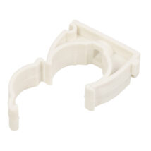 Uchwyt zamknięty do rur gładkich UZ 25 biały 68045 /100szt./