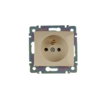 VALENA Gniazdo pojedyncze z/u 16A IP20 kremowe 774398