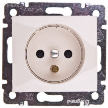 VALENA Gniazdo pojedyncze z/u 16A IP20 kremowe 774399