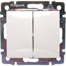 VALENA Przycisk przełączny podwójny kremowy 774118