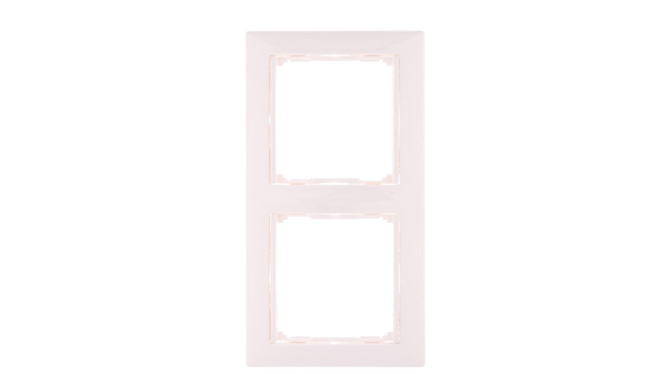 VALENA Ramka podwójna pozioma/pionowa biała 774452