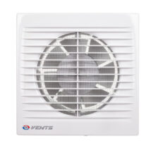 Wentylator domowy fi 125 230V 16W 180m3/h 35dB ścienny z wyłącznikiem czasowym (STYL WC) 125ST