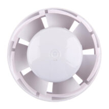 Wentylator kanałowy fi 100 230V 14W 106m3/h 37dB biały z kołnierzem EURO 100VKO