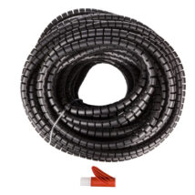 Wężyk ochronny elastyczny WE-20 czarny E01WS-01030100301 /30m/