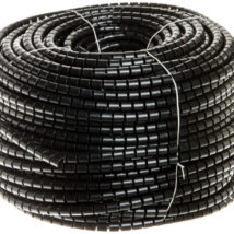 Wężyk ochronny elastyczny WE-8 czarny E01WS-01030100101 /100m/