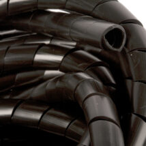 Wężyk ochronny spiralny WSN 12/S czarny E01WS-01010200500 /10m/