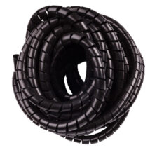 Wężyk ochronny spiralny WSN 19/S czarny E01WS-01010200700 /10m/