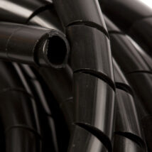 Wężyk ochronny spiralny WSN 8/S czarny E01WS-01010200300 /10m/