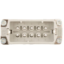 Wkład złącza 10P+PE męski 16A 250V EPIC H-A 10 SS 10440100