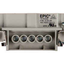 Wkład złącza 10P+PE męski 16A 500V EPIC H-BE 10 SS 10192000