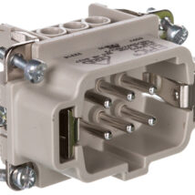Wkład złącza 6P+PE męski 16A 500V EPIC H-BE 6 SS 10190000