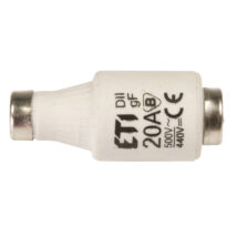 Wkładka bezpiecznikowa 20A DII gF / BiWts 500V AC/440V DC E27 002312106