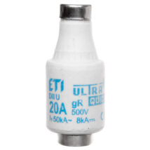 Wkładka bezpiecznikowa 20A DII gR 500V DIIUQ20A E27 004322006