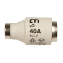 Wkładka bezpiecznikowa 40A DIII gG / BiWtz 500V E33 002313405