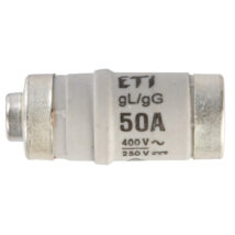 Wkładka bezpiecznikowa D02 50A gG 400V AC/250V DC E18 002212004