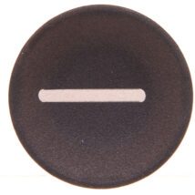 Wkładka do przycisku 22mm płaska czarna z symbolem START I M22-XD-S-X1 218166