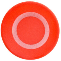 Wkładka do przycisku 22mm płaska czerwona z symbolem STOP 0 M22-XD-R-X0 218153
