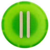 Wkładka do przycisku 22mm płaska zielona z symbolem START II M22-XD-G-X2 218168