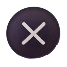 Wkładka przycisku 22mm płaska czarna z symbolem ZWIEKSZANIE M22-XD-S-X4 218170