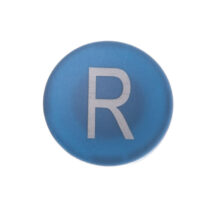 Wkładka przycisku 22mm płaska niebieska z symbolem RESET M22-XD-B-X6 218172