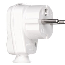 Wtyczka kątowa 10/16A 2P+Z IP20 Uni-Schuko biała 9002214