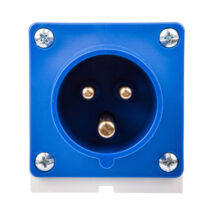 Wtyczka odbiornikowa 16A 3P 230V niebieska IP44 513-6