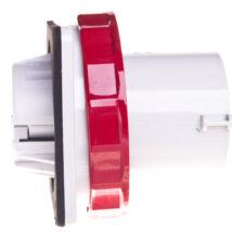 Wtyczka odbiornikowa 63A 5P 400V czerwona IP67 81883