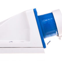 Wtyczka odbiornikowa z zatyczką 16A 3P 230V niebieska IP44 513-6t