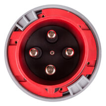 Wtyczka przenośna 125A 4P 400V czerwona IP67 POWER TWIST 044-6