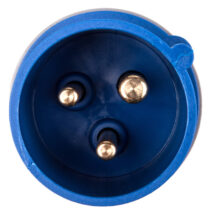 Wtyczka przenośna 16A 3P 230V niebieska IP44 TURBO SHARK 013-6TT