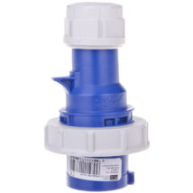 Wtyczka przenośna 16A 3P 230V niebieska IP67 SHARK 0132-6v