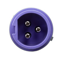Wtyczka przenośna 16A 3P 24V fioletowa IP44 TWIST 063v