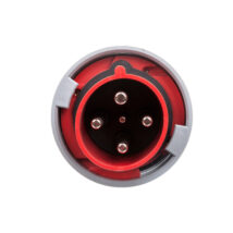 Wtyczka przenośna 63A 4P 400V czerwona IP67 POWER TWIST 034-6