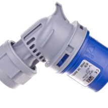 Wtyczka przenośna kątowa 16A 3P 230V niebieska IP44 TURBO TWIST 8013-6TT