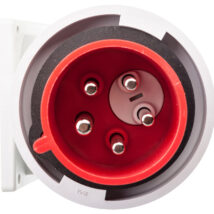 Wtyczka tablicowa (zwrotnica faz) 32A 5P 400V czerwona IP67 TWIST 778252-6