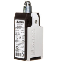 Wyłącznik krańcowy trzpień wciskany z rolką, rolka metalowa, obudowa z tworzywa 1R 1Z zestyki migowe KBB2S11