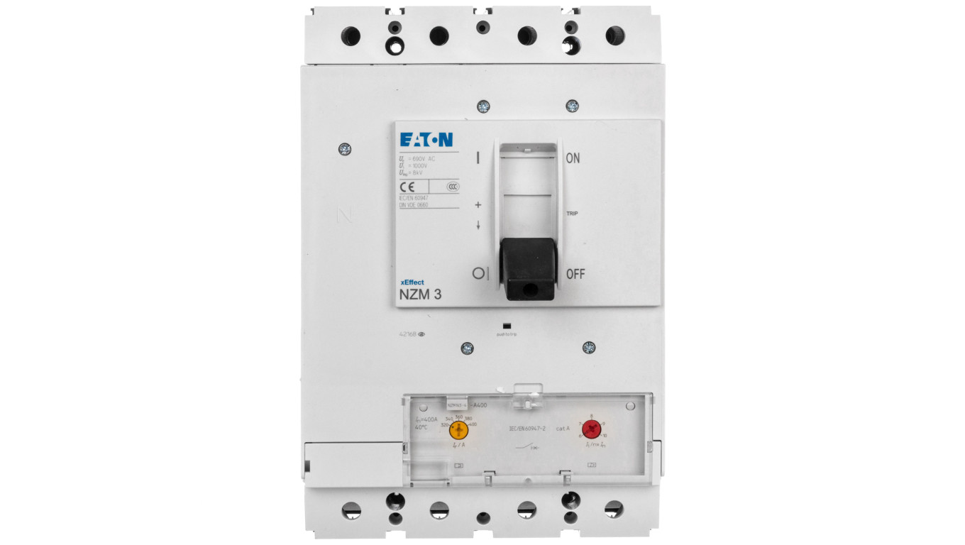 Wyłącznik mocy 400A 4P 50kA NZMN3-4-A400 109696