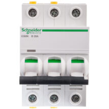 Wyłącznik nadprądowy 3P B 20A 6kA AC iC60N-B20-3 Acti9 A9F03320