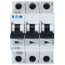 Wyłącznik nadprądowy 3P C 10A 15kA AC FAZ C10/3 278869