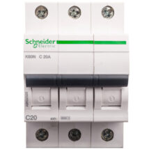 Wyłącznik nadprądowy 3P C 20A 6kA AC K60N Acti9 A9K02320