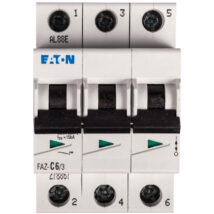 Wyłącznik nadprądowy 3P C 6A 15kA AC FAZ C6/3 278867