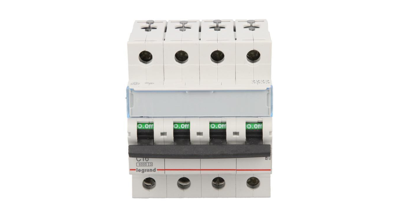 Wyłącznik nadprądowy 4P C 16A 6kA AC S304 TX3 403562