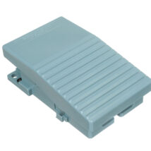 Wyłącznik nożny pojedynczy bez osłony niebieski metal 1Z 2R 2 kroki XPEM211